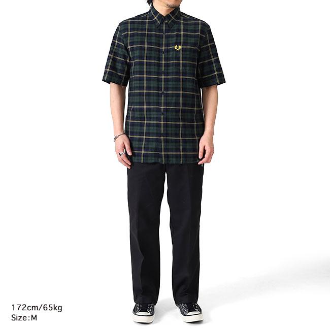 Fred Perry フレッドペリー オックスフォード タータンチェックシャツ