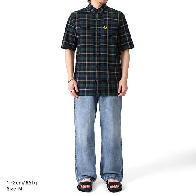 Fred Perry フレッドペリー オックスフォード タータンチェックシャツ
