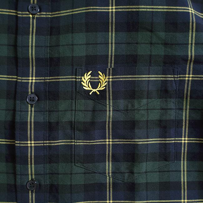 Fred Perry フレッドペリー オックスフォード タータンチェックシャツ
