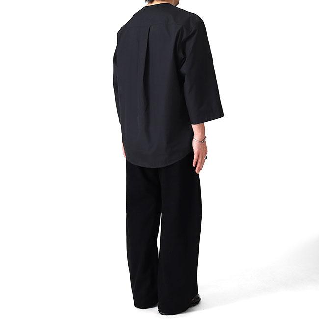 LEMAIRE ルメール ハーフスリーブ 5部袖 ヘンリーシャツ TO1326 LF839