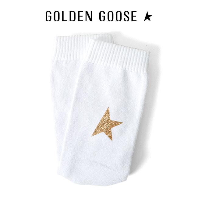 Golden Goose ゴールデングース グリッター スターロゴ ソックス