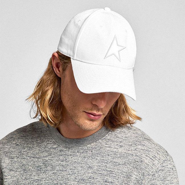 Golden Goose ゴールデングース フロントパッチ ロゴ キャップ P000597