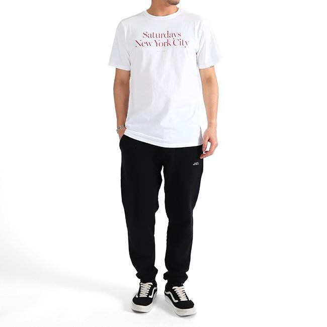 サタデーズニューヨークシティ　 ホワイト長袖ティーシャツ L サタデーズニューヨークシティ ホワイト長袖ティーシャツ L