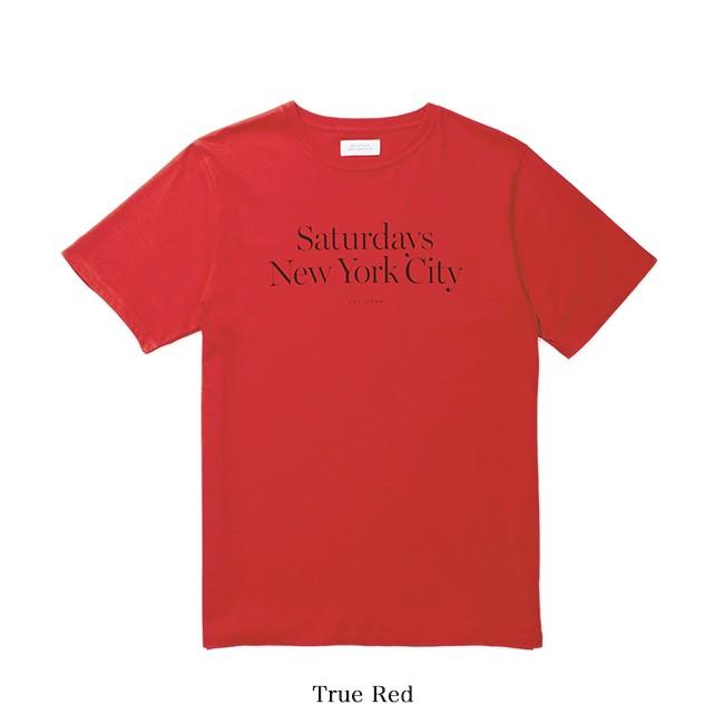 Saturdays NYC サタデーズ ニューヨークシティ ロゴTシャツ