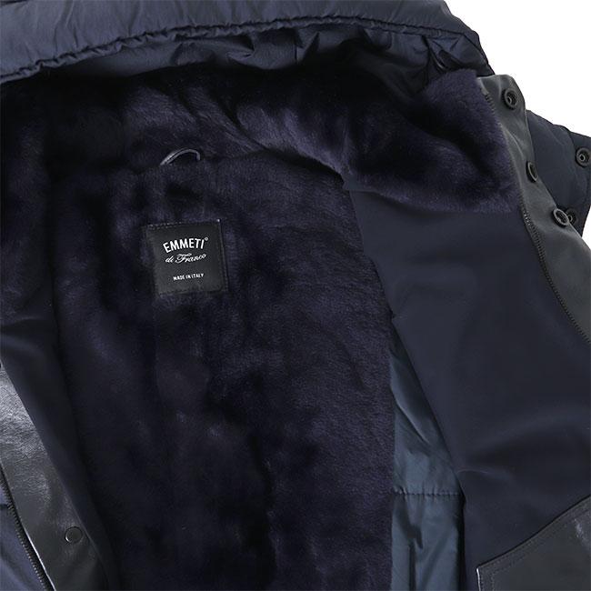 SALE] EMMETI エンメティ BORDEAUX ボルドー ナッパレザー × ナイロン