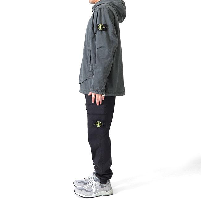 Stone Island ストーンアイランド ガーメントダイ フーデッド Stone Island ストーンアイランド ガーメントダイ フーデッド