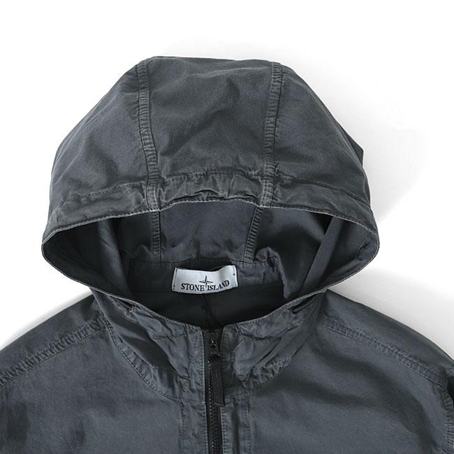 Stone Island ストーンアイランド ガーメントダイ フーデッド Stone Island ストーンアイランド ガーメントダイ フーデッド