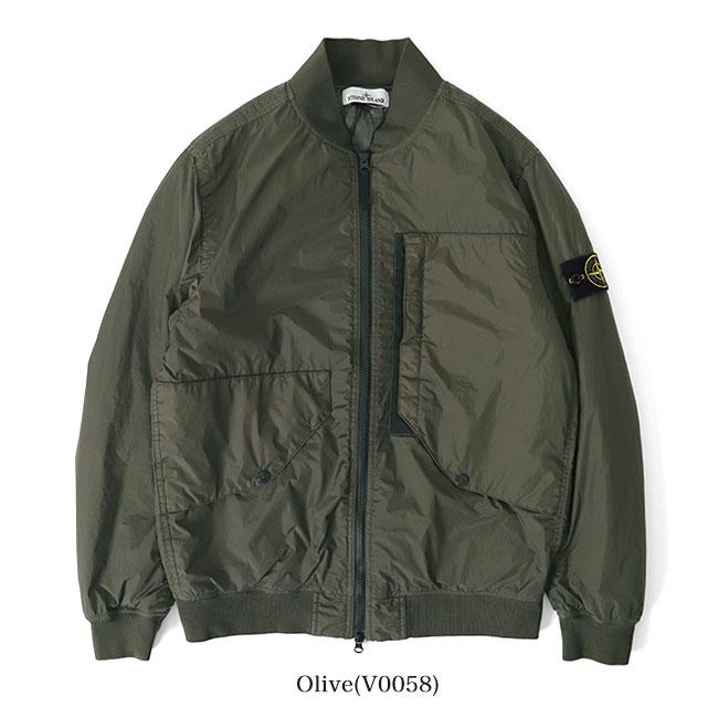 Stone Island ストーンアイランド ガーメントダイ プリマロフト ミリタリー ボンバージャケット 791540923 中綿 MA-1 メンズ