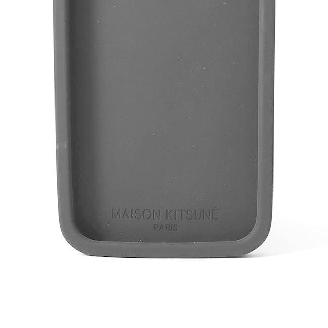MAISON KITSUNE&#39; - 新品　メゾンキツネ　iPhone8ケース　スマホケース　ブラック　シリコン MAISON KITSUNE' - 新品 メゾンキツネ iPhone8ケース