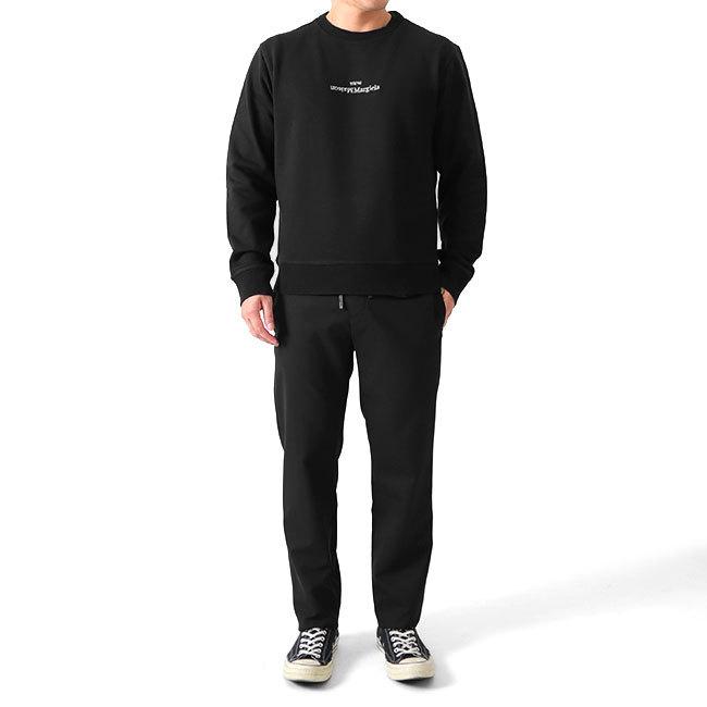 Maison Margiela ブラック トレーナー サイズ46 Maison Margiela ブラック スウェット
