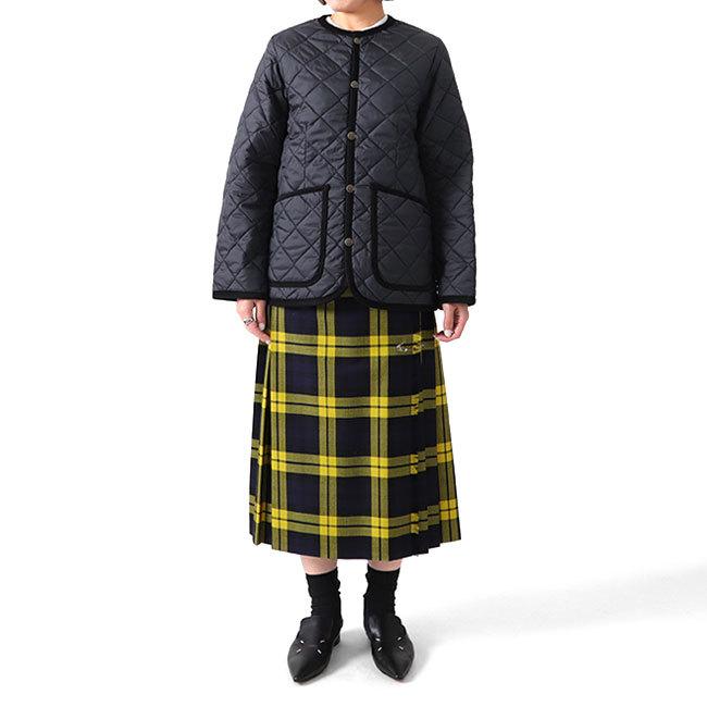 LAVENHAM ラベンハム ノーカラー キルティングジャケット SLJ2122 中綿