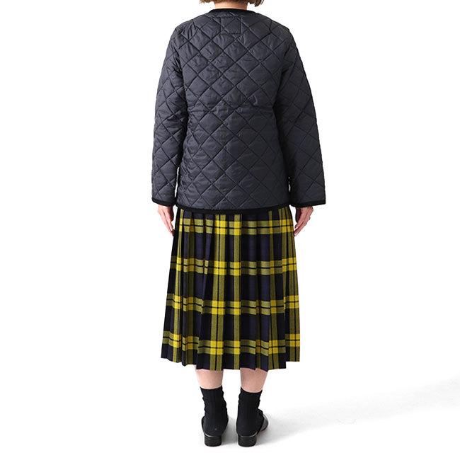 ラベンハム ノーカラーキルティングジャケット LAVENHAM ラベンハム ノーカラー キルティングジャケット SLJ2122 中綿