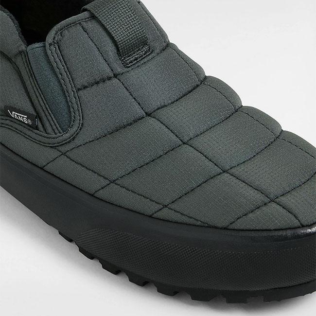 VANS MTE バンズ スノーロッジ キルティング スリッポン ミッド