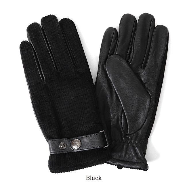 TIME SALE] DENTS デンツ フリースライニング コーデュロイ レザー