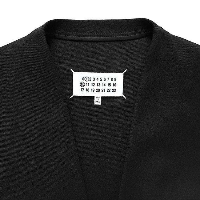 Maison Margiela メゾンマルジェラ バージンウール ノーカラー