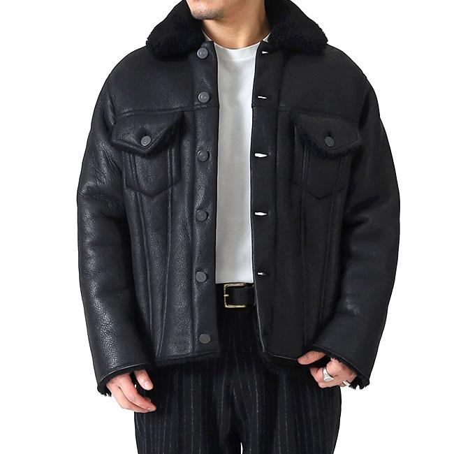 Maison Margiela メゾンマルジェラ ワックスド シアリングジャケット