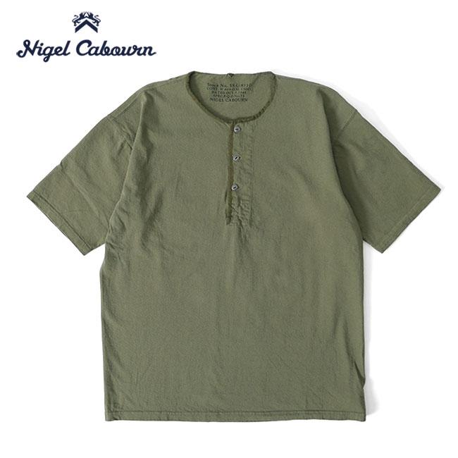 Nigel Cabourn ナイジェルケーボン 50s ヘンリーネックTシャツ