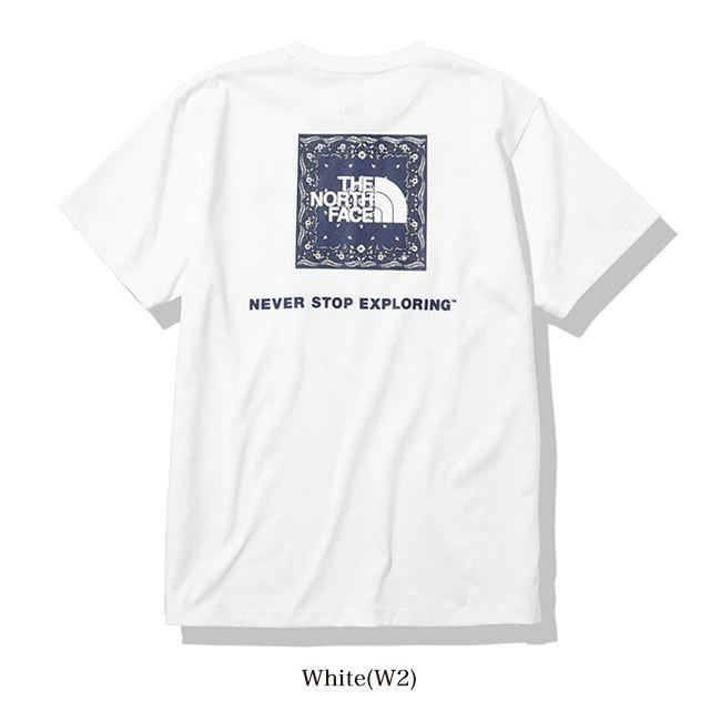 THE NORTH FACE ノースフェイス バンダナ柄 スクエアロゴ Tシャツ