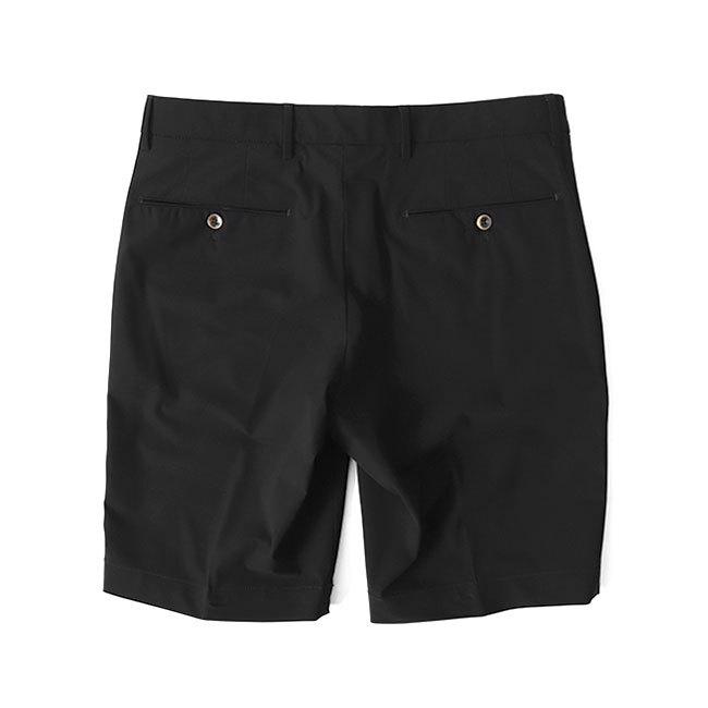 当日発送フォロー割　PT TORINO BERMUDA 50 black PT Torino Black Bermuda shorts in wool blend | TheDoubleF