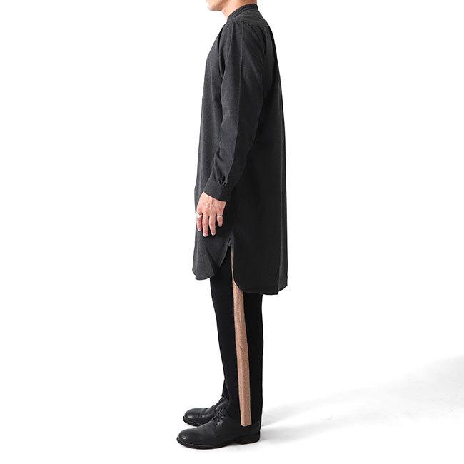 美品　HaverSack ロングシャツ HAVERSACK SEMI-LONG WORK SHIRT [BLACK][422420] - eminent