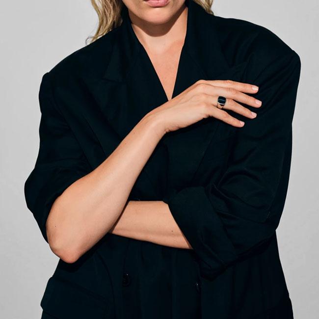 TOMWOOD トムウッド Cushion Blue Hawk Eye クッション ブルー