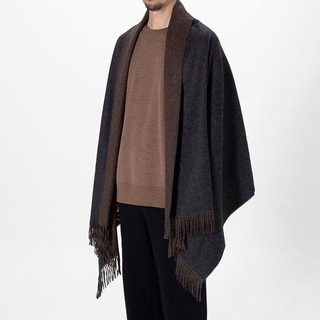 THE INOUE BROTHERS ダブルフェイスマフラー 予約商品] The Inoue Brothers ザ・イノウエブラザーズ Two