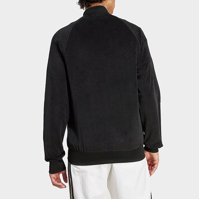 adidas アディブレイク ベロア トラックトップ ブラック ADIDAS アディブレイク ベロア トラックトップ IW5581 KD1655
