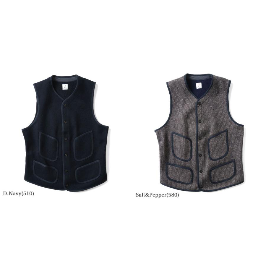 ANATOMICA アナトミカ ビーチクロス ウールベスト ジレ 530-522 ANATOMICA アナトミカ ビーチクロス ウールベスト ジレ 530-522