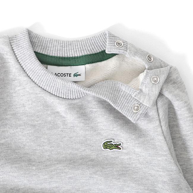 LACOSTE ラコステ スウェット & パンツ 上下セット 4J5287 ミニバッグ付き ベビー ギフト プレゼント｜golden-state｜08