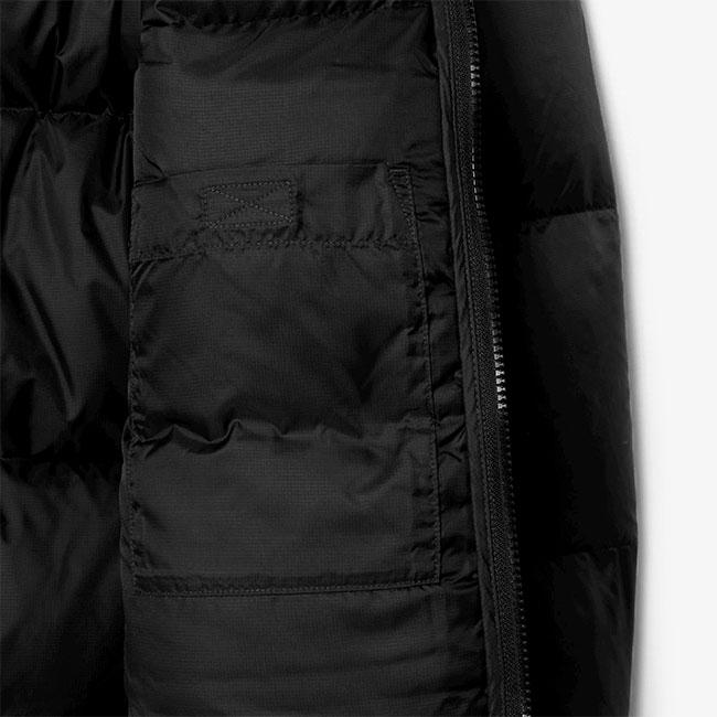 LACOSTE ラコステ 撥水 バックロゴ フード付き ダウンジャケット