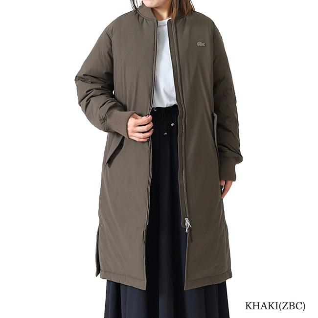 ラコステ　MA-1 セール】 LACOSTE L!VE ユニセックス フェルトロゴMA-1ジャケット
