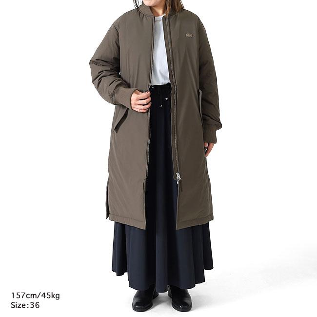 LACOSTE ラコステ 撥水 MA-1 ミリタリー ダウンコート BF018J