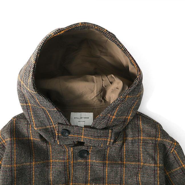 スティルバイハンド　ツイードライクボンディングフードコート STILL BY HAND（スティルバイハンド）の「STILL BY HAND