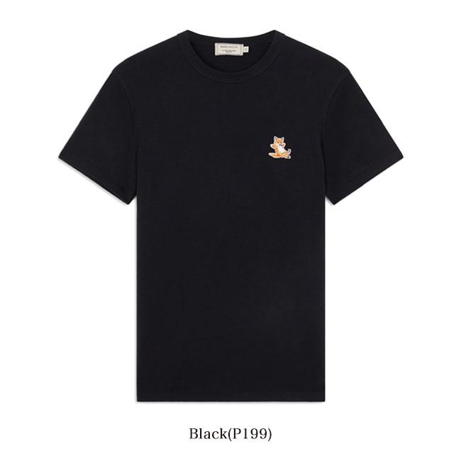 Maison Kitsune メゾンキツネ チラックスロゴ Tシャツ GU00154KJ0010