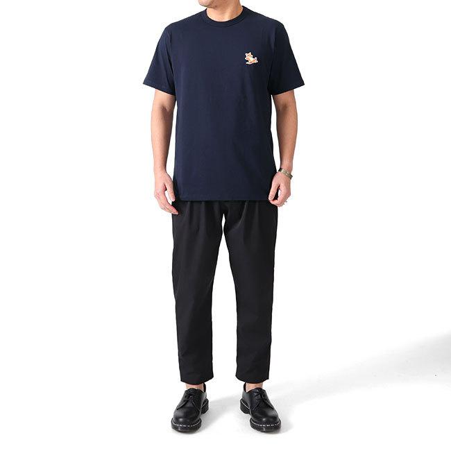 Maison Kitsune メゾンキツネ チラックスロゴ Tシャツ Maison Kitsune メゾンキツネ チラックスロゴ Tシャツ