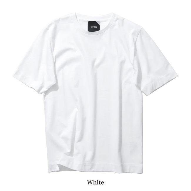 ATON エイトン オーバーサイズ スビンコットン Tシャツ