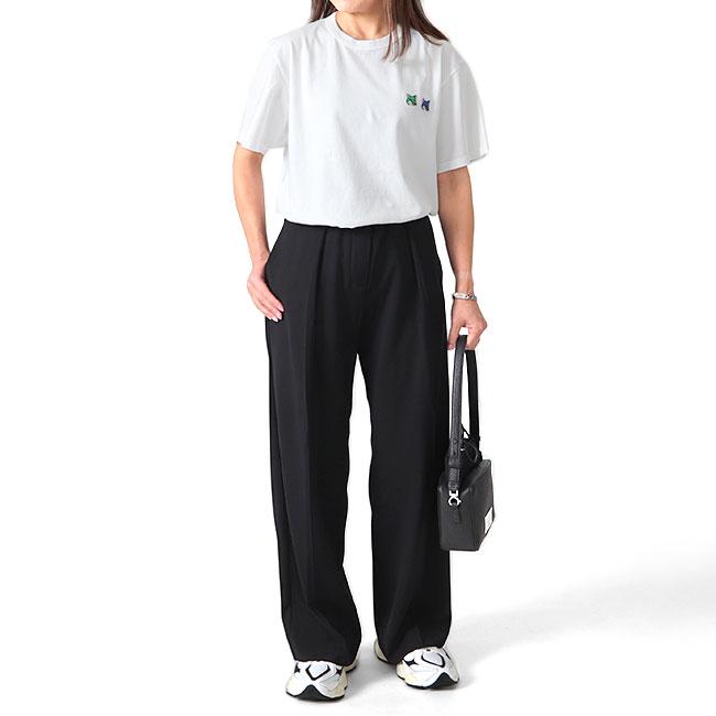 Maison Kitsune メゾンキツネ モノクローム ダブルフォックス Maison Kitsune メゾンキツネ モノクローム ダブルフォックス