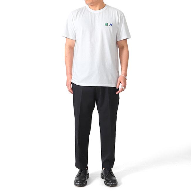 Maison Kitsune メゾンキツネ モノクローム ダブルフォックス Maison Kitsune メゾンキツネ モノクローム ダブルフォックス