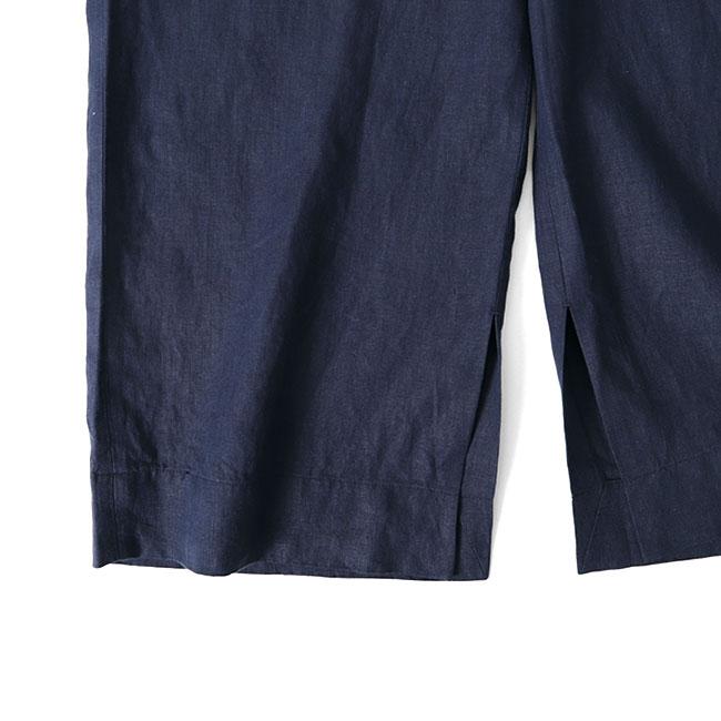 ORCIVAL オーシバル リネン ワイドパンツ OR-E0190 YLM 麻 イージーパンツ レディース : Golden State ...