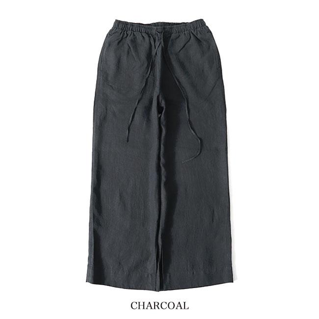 ORCIVAL オーシバル リネン ワイドパンツ OR-E0190 YLM 麻 イージーパンツ レディース : Golden State ...
