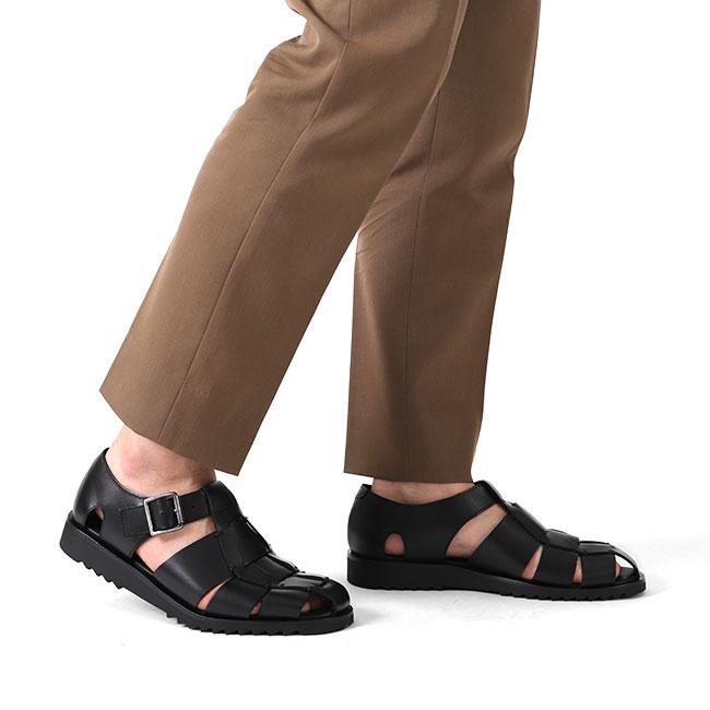 Paraboot（パラブーツ） PACIFIC パシフィック レザーグルカサンダル