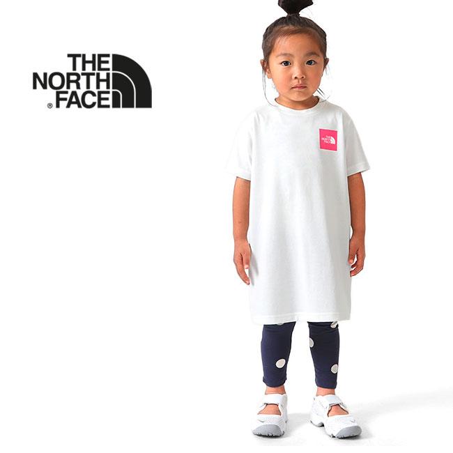 THE NORTH FACE ノースフェイス スクエアロゴ Tシャツワンピース