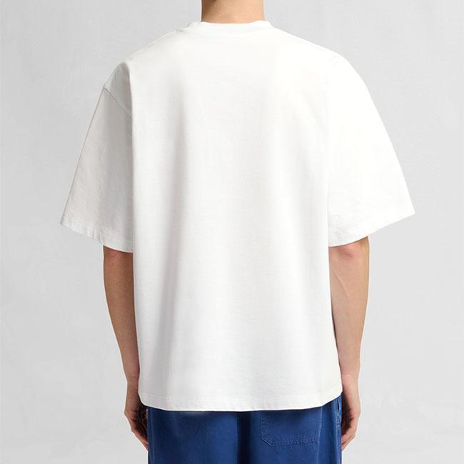 MARNI マルニ 胸ポケット ロゴ刺繍Tシャツ HUMU0352QS UTC406 半袖Tシャツ メンズの画像