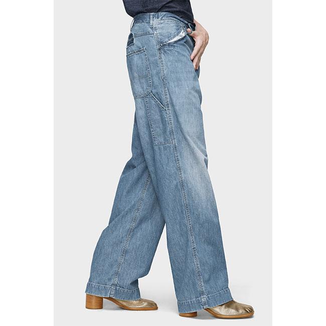 Maison Margiela メゾンマルジェラ ペイントスプラッター ヴィンテージ ワイドジーンズ S50KA0711 M30021 ペインター ジーパン メンズの画像