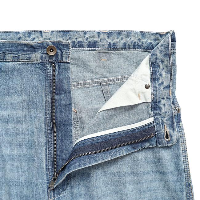 Maison Margiela メゾンマルジェラ ペイントスプラッター ヴィンテージ ワイドジーンズ S50KA0711 M30021 ペインター ジーパン メンズの画像