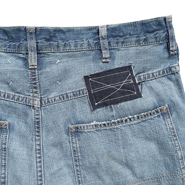 Maison Margiela メゾンマルジェラ ペイントスプラッター ヴィンテージ ワイドジーンズ S50KA0711 M30021 ペインター ジーパン メンズの画像