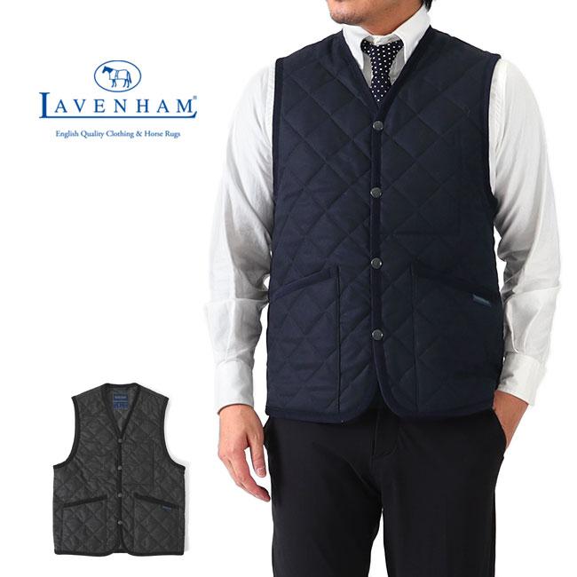 【別注モデル】 LAVENHAM ラベンハム ダブリン キルティング ウールベスト G192020 DUBLIN MENS 20 ジレ メンズ