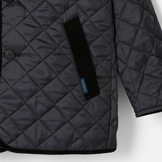 LAVENHAM（ラベンハム） デンストン フード付き キルティング