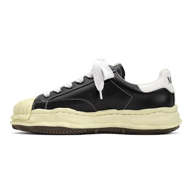 Maison MIHARA YASUHIRO メゾンミハラヤスヒロ BLAKEY ブレイキー レザー スニーカー A09FW731 黒 ブラック シューズ メンズ レディースの画像
