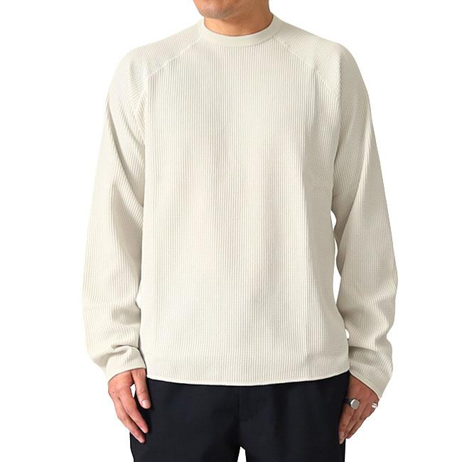 Goldwin ホワイト L ワッフルライト　長袖カットソー Goldwin ホワイト L ワッフルライト 長袖カットソー GOLDWIN ゴールド